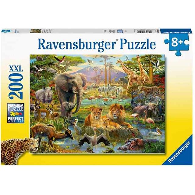 Ravensburger sestavljanka Afriške živali v reki 200d