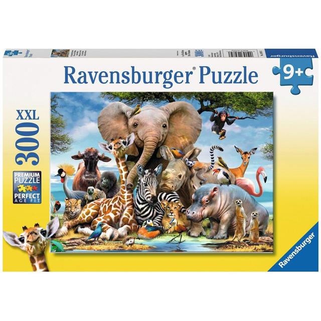 Ravensburger sestavljanka Afriške živali 300d