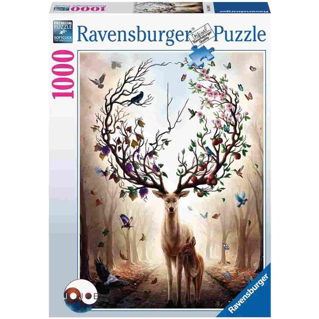 Ravensburger sestavljanka Jelen, fantazija 1000d