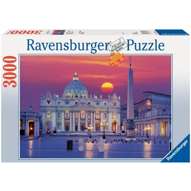 Ravensburger sestavljanka Bazilika Sveti Peter Rim 3000d