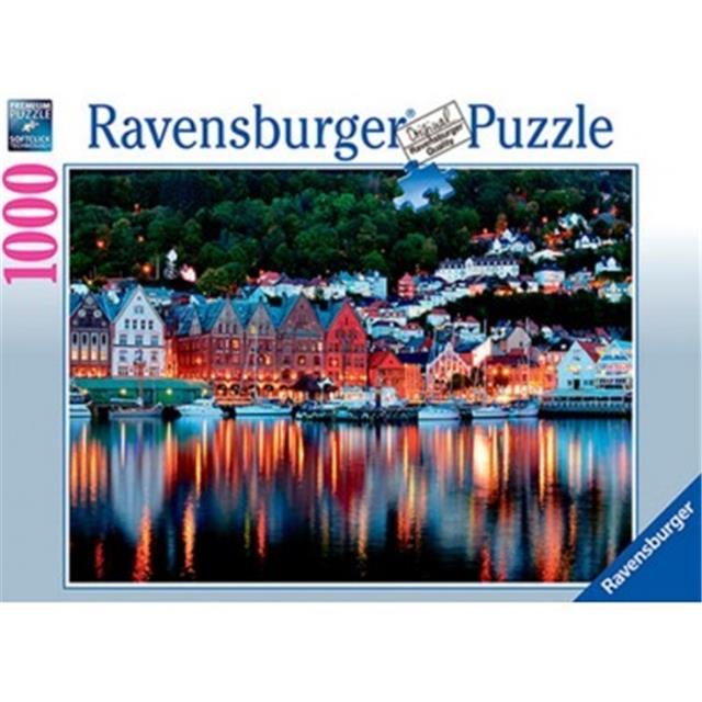 Ravensburger sestavljanka Bergen, Norveška 1000d
