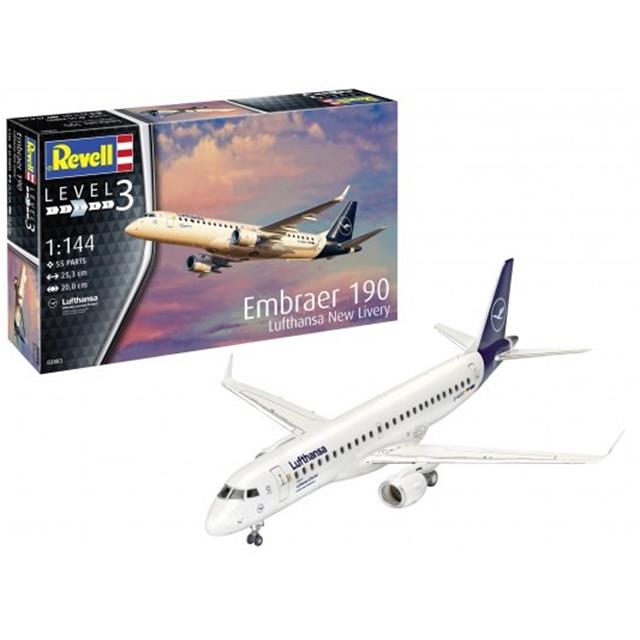 Revell Embraer 190 Lufthansa New Livery - 120