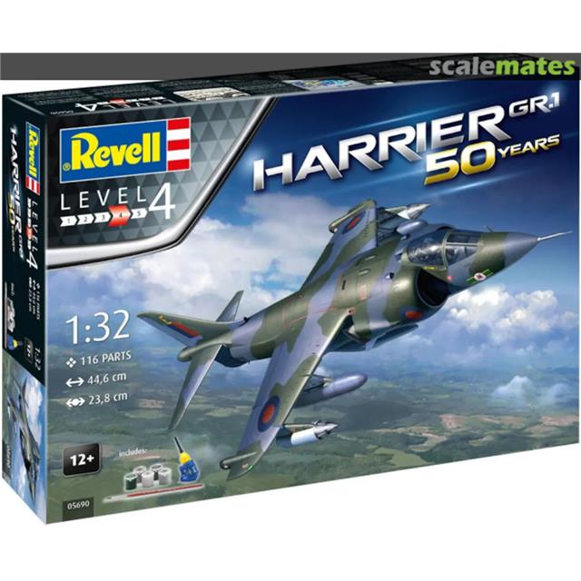 Revell Gift Set Hawker Harrier GR Mk.1 - 180