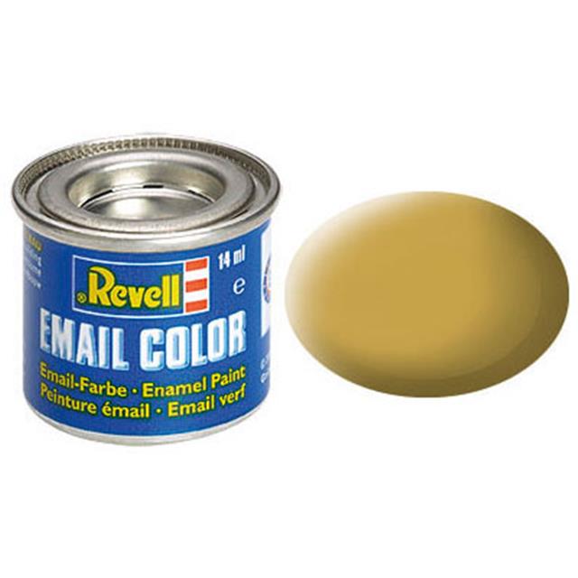 Revell email BARVA 116 - Sandy Yellow, Matt , 14ml, RAL 1024