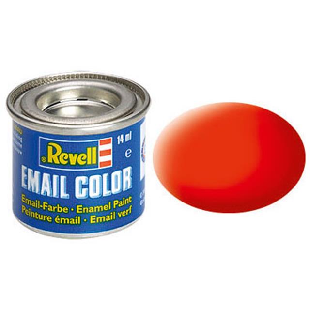 Revell email BARVA 125 - Luminous Orange, Matt, 14ml, RAL 2005