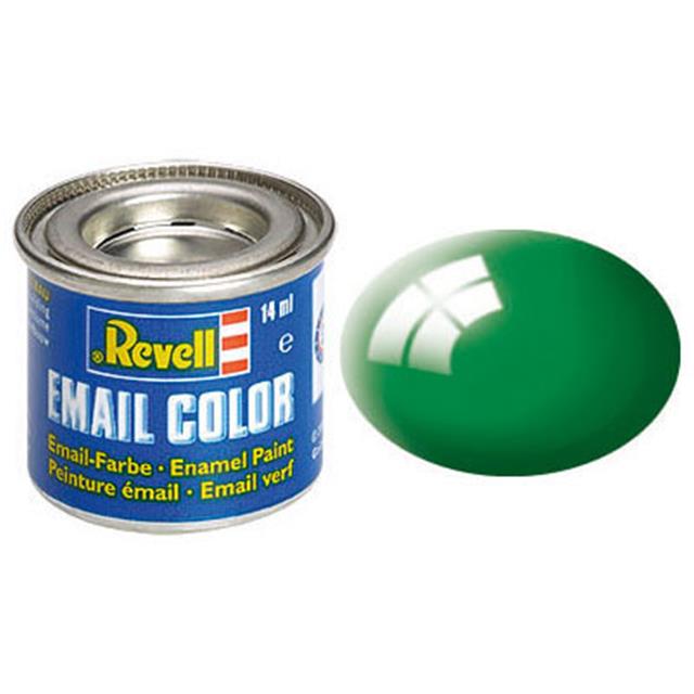 Revell email BARVA 161 - Emerald Green, Gloss, 14ml, RAL 6029