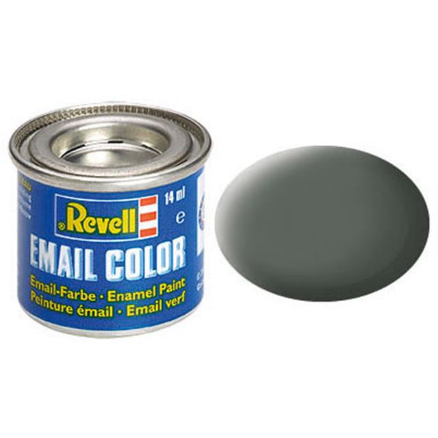 Revell email BARVA 166 - Olive Grey, Matt, 14ml, RAL 7010