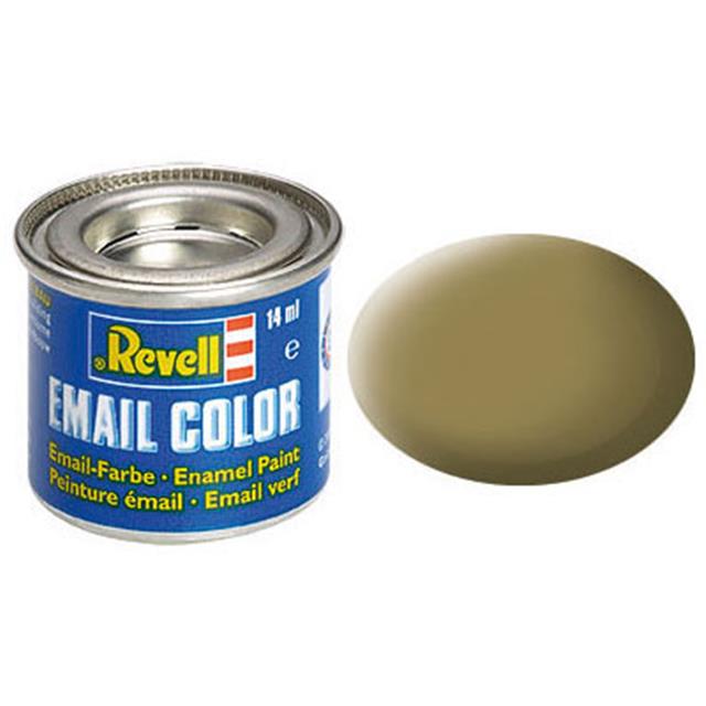 Revell email BARVA 186 - Olive Brown, Matt, 14ml, RAL 7008