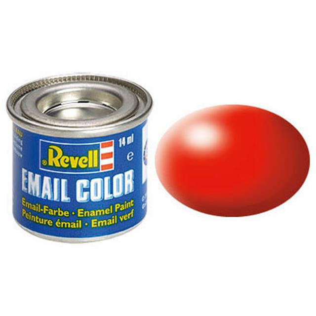 Revell Email BARVA 332 - Luminous Red, Silk, 14ml, RAL 3024