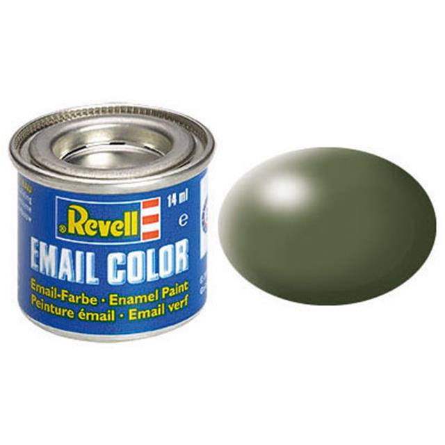 Revell email BARVA 361 - Olive Green, Slik Matt, 14ml, RAL 6003