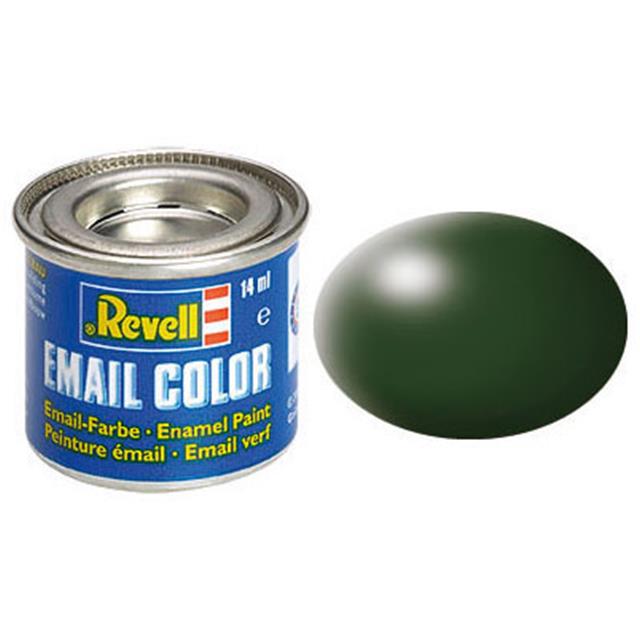 Revell email BARVA 363 - Dark Green, silk, 14 ml, RAL 6020