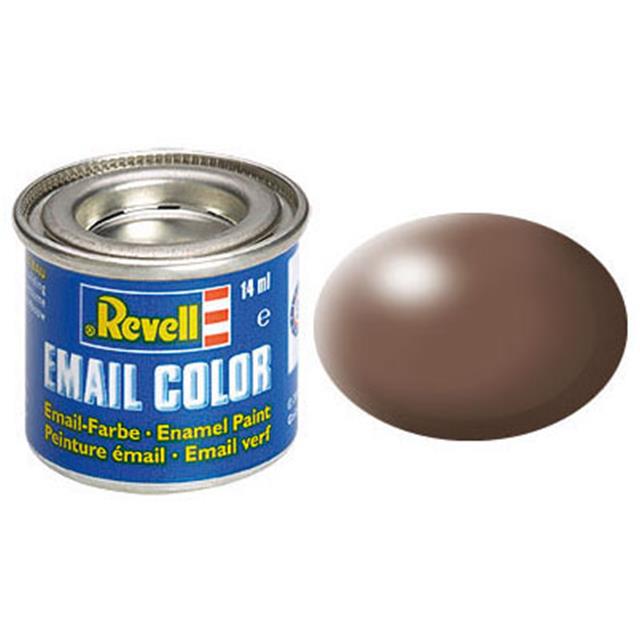 Revell EMAIL barva 381 - Brown, Silk, 14 ml, RAL 8025