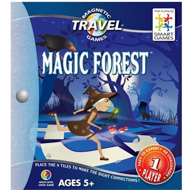 Smart Games Čarobni gozd (48 izzivov), magnetna potovalna igra