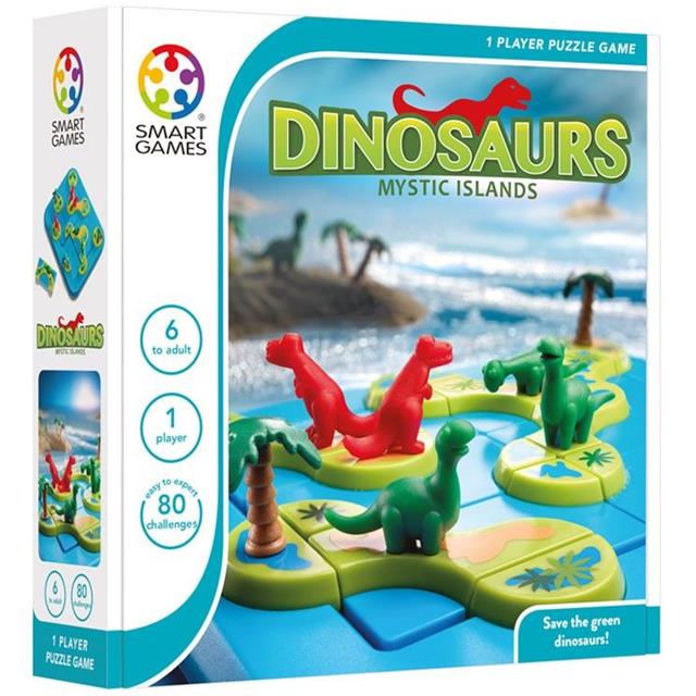 Smart Games Dinozavri - Čarobni otoki (80 izzivov)