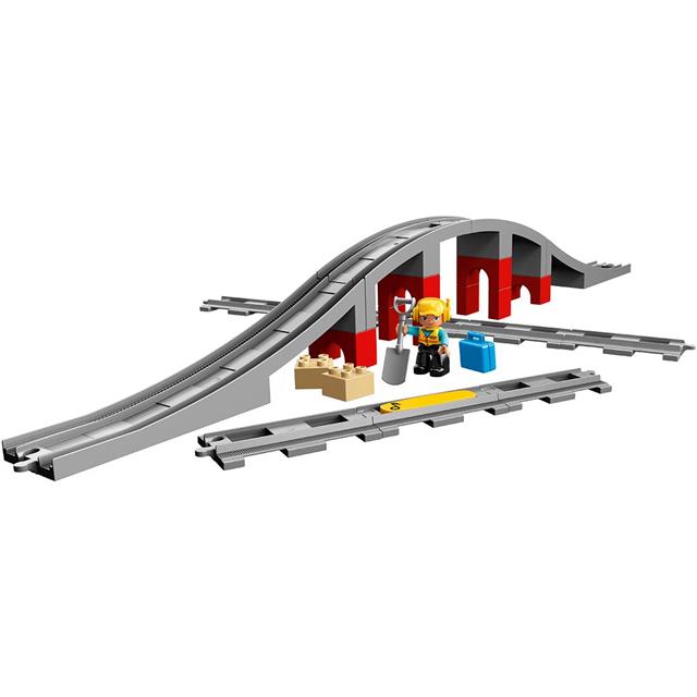 Lego Duplo Železniški tiri in most - 10872