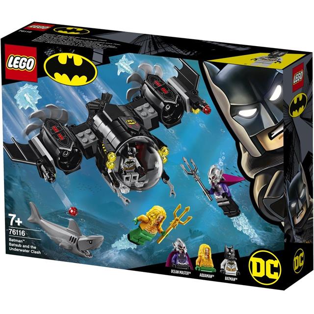 Lego Super Heroes Batmanova™ Batpodmornica in podvodni spopad - 76116